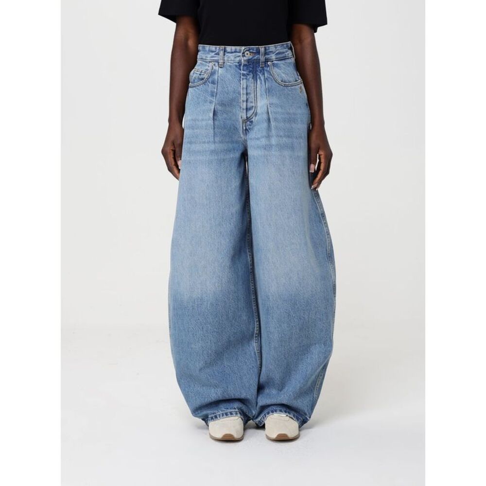 Jacquemus Women Le De-Ni®Mes Ovalo Denim Jeans Jacquemus
